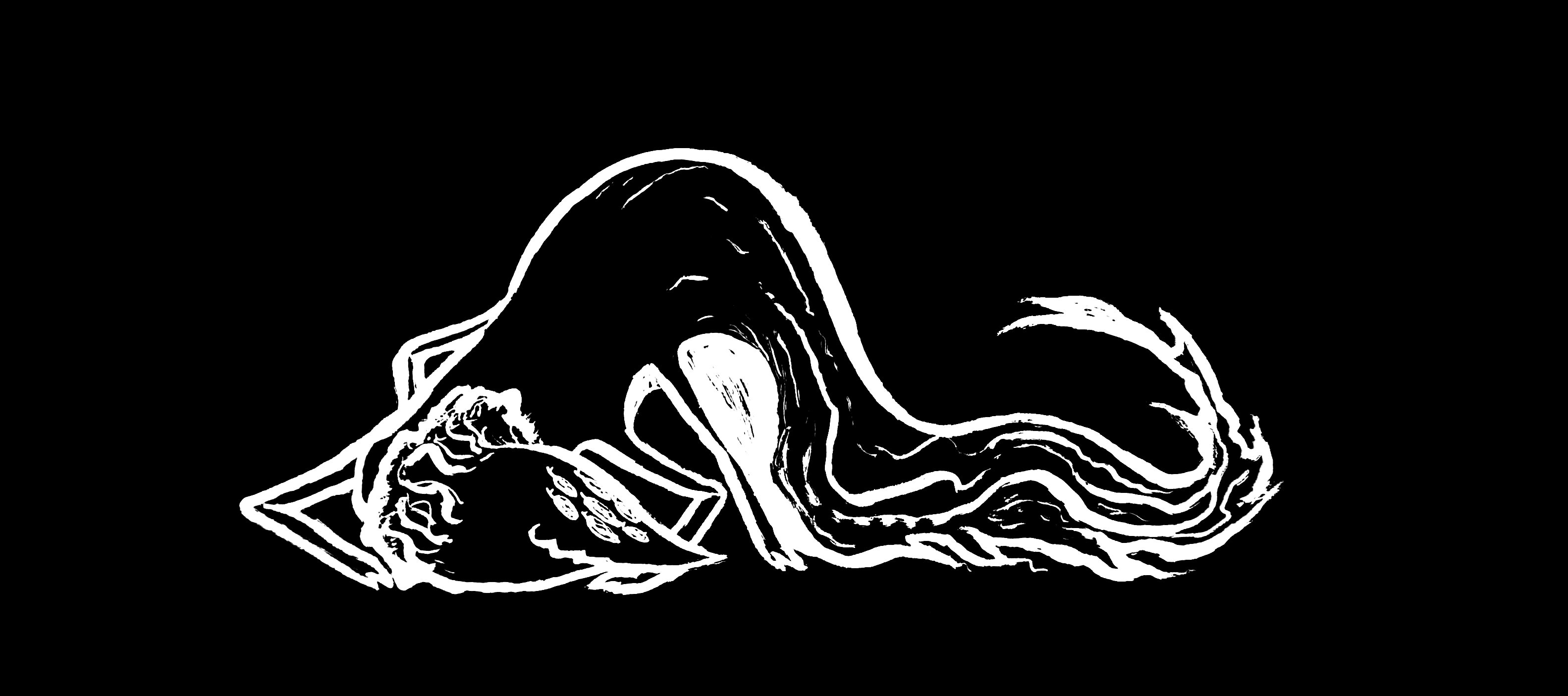 drawing of the alien from C♥ntract