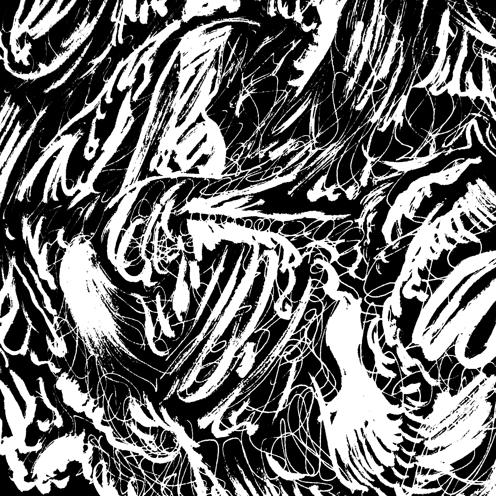 abstract drawing of ooze